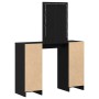 Mesa de Tocador  con Luces LED Roble Negro 102x33x135 cm | Foro24.es | Tu tienda online para hogar, jardín y más Foro24.es