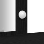 Mesa de Tocador  con Luces LED Roble Negro 102x33x135 cm | Foro24.es | Tu tienda online para hogar, jardín y más Foro24.es