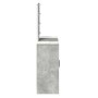 Mesa de Tocador con Luces LED Gris Concreto 102x33x135 cm | Foro24.es | Tu tienda online para hogar, jardín y más Foro24.es