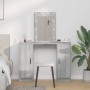 Mesa de tocador  con luces LED gris Sonoma 102x33x135 cm | Foro24.es | Tu tienda online para hogar, jardín y más Foro24.es