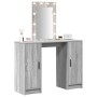 Mesa de tocador  con luces LED gris Sonoma 102x33x135 cm | Foro24.es | Tu tienda online para hogar, jardín y más Foro24.es