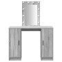 Mesa de tocador  con luces LED gris Sonoma 102x33x135 cm | Foro24.es | Tu tienda online para hogar, jardín y más Foro24.es