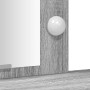Mesa de tocador  con luces LED gris Sonoma 102x33x135 cm | Foro24.es | Tu tienda online para hogar, jardín y más Foro24.es
