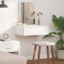 mesa de tocador colgante  blanca 60x40x70 cm de , Tocadores para dormitorios - Ref: Foro24-865190, Precio: 67,92 €, Descuento: %