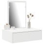 mesa de tocador colgante  blanca 60x40x70 cm de , Tocadores para dormitorios - Ref: Foro24-865190, Precio: 67,92 €, Descuento: %