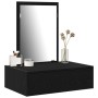 Mesa de tocador colgante  roble negro 60x40x70 cm | Foro24.es | Tu tienda online para hogar, jardín y más Foro24.es