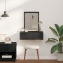 Mesa de tocador colgante  roble negro 60x40x70 cm | Foro24.es | Tu tienda online para hogar, jardín y más Foro24.es