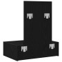Mesa de tocador colgante  roble negro 60x40x70 cm | Foro24.es | Tu tienda online para hogar, jardín y más Foro24.es