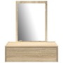 Mesa de tocador colgante de roble Sonoma 60x40x70 cm de , Tocadores para dormitorios - Ref: Foro24-865192, Precio: 66,02 €, D...