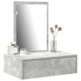 Mesa de tocador colgante  gris concreto 60x40x70 cm | Foro24.es | Tu tienda online para hogar, jardín y más Foro24.es