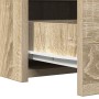 Mesa de tocador colgante de roble Sonoma 60x40x70 cm de , Tocadores para dormitorios - Ref: Foro24-865192, Precio: 66,02 €, D...