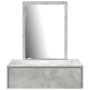 Mesa de tocador colgante  gris concreto 60x40x70 cm | Foro24.es | Tu tienda online para hogar, jardín y más Foro24.es