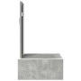 Mesa de tocador colgante  gris concreto 60x40x70 cm | Foro24.es | Tu tienda online para hogar, jardín y más Foro24.es