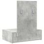 Mesa de tocador colgante  gris concreto 60x40x70 cm | Foro24.es | Tu tienda online para hogar, jardín y más Foro24.es