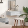 Mesa de Tocador Colgante en Gris Sonoma, 60x40x70 cm de , Tocadores para dormitorios - Ref: Foro24-865195, Precio: 66,90 €, D...