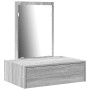 Mesa de Tocador Colgante en Gris Sonoma, 60x40x70 cm de , Tocadores para dormitorios - Ref: Foro24-865195, Precio: 66,90 €, D...