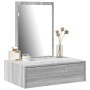 Mesa de Tocador Colgante en Gris Sonoma, 60x40x70 cm de , Tocadores para dormitorios - Ref: Foro24-865195, Precio: 66,90 €, D...