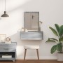 Mesa de Tocador Colgante en Gris Sonoma, 60x40x70 cm de , Tocadores para dormitorios - Ref: Foro24-865195, Precio: 66,90 €, D...