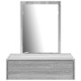Mesa de Tocador Colgante en Gris Sonoma, 60x40x70 cm de , Tocadores para dormitorios - Ref: Foro24-865195, Precio: 66,90 €, D...