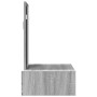 Mesa de Tocador Colgante en Gris Sonoma, 60x40x70 cm de , Tocadores para dormitorios - Ref: Foro24-865195, Precio: 66,90 €, D...