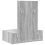 Mesa de Tocador Colgante en Gris Sonoma, 60x40x70 cm de , Tocadores para dormitorios - Ref: Foro24-865195, Precio: 66,90 €, D...