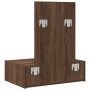 Mesa de tocador colgante Roble Marrón 60x40x70 cm de , Tocadores para dormitorios - Ref: Foro24-865196, Precio: 66,90 €, Desc...
