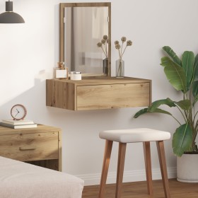 Tocador colgante de roble artesanal 60x40x70 cm de , Tocadores para dormitorios - Ref: Foro24-865198, Precio: 79,55 €, Descue...