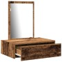 Mesa de tocador colgante de madera envejecida 60x40x70 cm | Foro24.es | Tu tienda online para hogar, jardín y más Foro24.es