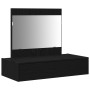 Mesa de Tocador Colgante en la Pared  Roble Negro 83x40x70 cm | Foro24.es | Tu tienda online para hogar, jardín y más Foro24.es
