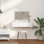 Mesa de Tocador Colgante Blanca 83x40x70 cm de , Tocadores para dormitorios - Ref: Foro24-865199, Precio: 88,90 €, Descuento:...