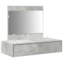 Mesa de Tocador Colgante Gris Concreto 83x40x70 cm de , Tocadores para dormitorios - Ref: Foro24-865202, Precio: 83,21 €, Des...