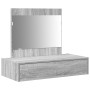 Mesa de tocador colgante  Gris Sonoma 83x40x70 cm | Foro24.es | Tu tienda online para hogar, jardín y más Foro24.es