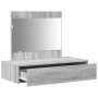 Mesa de tocador colgante  Gris Sonoma 83x40x70 cm | Foro24.es | Tu tienda online para hogar, jardín y más Foro24.es