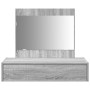 Mesa de tocador colgante  Gris Sonoma 83x40x70 cm | Foro24.es | Tu tienda online para hogar, jardín y más Foro24.es