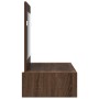 Mesa de tocador colgante  roble marrón 83x40x70 cm | Foro24.es | Tu tienda online para hogar, jardín y más Foro24.es