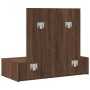 Mesa de tocador colgante  roble marrón 83x40x70 cm | Foro24.es | Tu tienda online para hogar, jardín y más Foro24.es