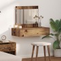 Mesa de tocador colgante  de madera antigua 83x40x70 cm | Foro24.es | Tu tienda online para hogar, jardín y más Foro24.es