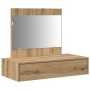 Mesa de Tocador Colgante  Roble Artesanal 83x40x70 cm | Foro24.es | Tu tienda online para hogar, jardín y más Foro24.es