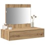 Mesa de Tocador Colgante  Roble Artesanal 83x40x70 cm | Foro24.es | Tu tienda online para hogar, jardín y más Foro24.es
