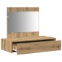 Mesa de Tocador Colgante  Roble Artesanal 83x40x70 cm | Foro24.es | Tu tienda online para hogar, jardín y más Foro24.es