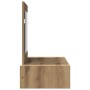 Mesa de Tocador Colgante  Roble Artesanal 83x40x70 cm | Foro24.es | Tu tienda online para hogar, jardín y más Foro24.es