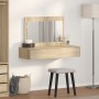 Mesa de Tocador Montada en la Pared  Roble Sonoma 100x40x70 cm | Foro24.es | Tu tienda online para hogar, jardín y más Foro24.es