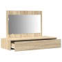 Mesa de Tocador Montada en la Pared  Roble Sonoma 100x40x70 cm | Foro24.es | Tu tienda online para hogar, jardín y más Foro24.es