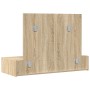 Mesa de Tocador Montada en la Pared  Roble Sonoma 100x40x70 cm | Foro24.es | Tu tienda online para hogar, jardín y más Foro24.es