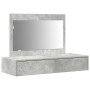 Mesa de Tocador Colgante  Gris Concreto 100x40x70 cm | Foro24.es | Tu tienda online para hogar, jardín y más Foro24.es