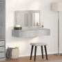 Mesa de Tocador Colgante  Gris Concreto 100x40x70 cm | Foro24.es | Tu tienda online para hogar, jardín y más Foro24.es