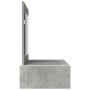 Mesa de Tocador Colgante  Gris Concreto 100x40x70 cm | Foro24.es | Tu tienda online para hogar, jardín y más Foro24.es