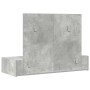Mesa de Tocador Colgante  Gris Concreto 100x40x70 cm | Foro24.es | Tu tienda online para hogar, jardín y más Foro24.es