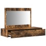 Mesa de tocador colgante Roble Ahumado 100x40x70 cm de , Tocadores para dormitorios - Ref: Foro24-865212, Precio: 99,28 €, De...