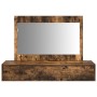 Mesa de tocador colgante Roble Ahumado 100x40x70 cm de , Tocadores para dormitorios - Ref: Foro24-865212, Precio: 99,28 €, De...